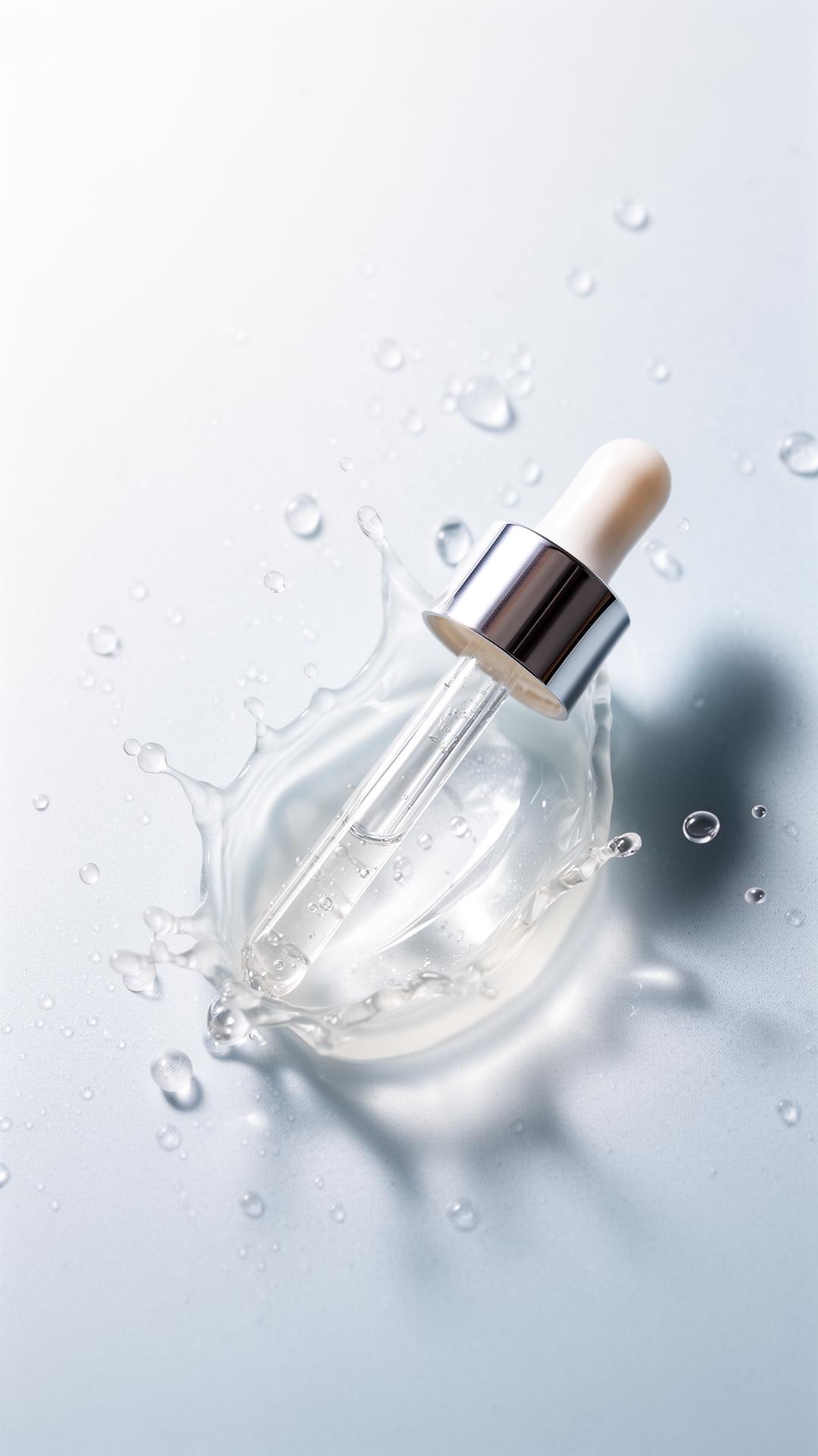 Premium skincare texture